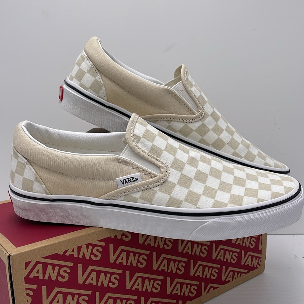 Vans WMNS Checkerboard Sneakers Classic Slip-On
(Checkerboard)Trtldvtrwht - Picture 7 of 16